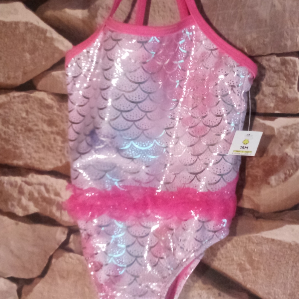Girls Mermaid Swimsuit